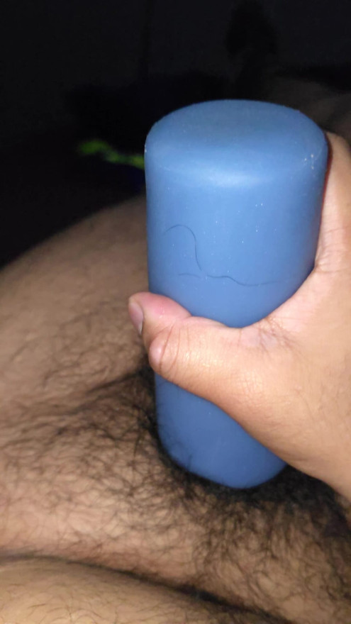 Horny with my Fleshlight toy