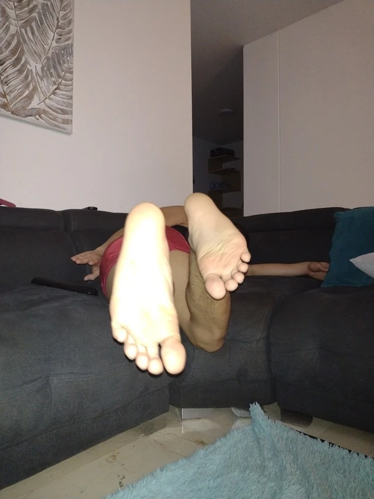 CUM with this feet #2 part