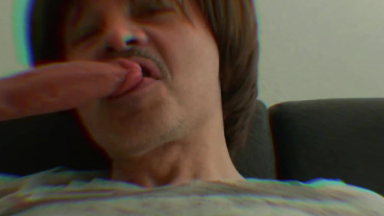 Self-Made Erotic Art - Big Cock, Smoking & Cum Arcs