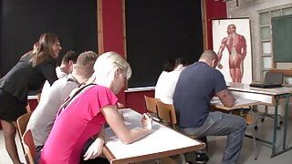 In german school you can fuck where and with you want, share