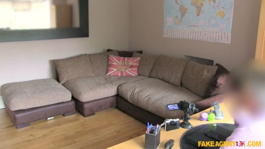 Fake Agent UK - Hungarian Beauty Showcases Her Natural Blowjob Talents in Casting
