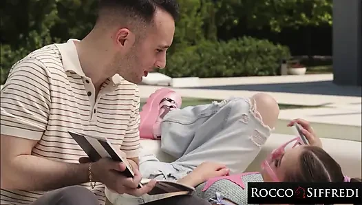 ROCCO SIFFREDI - Bratty Horny Student Seduces Huge Cocked Teacher