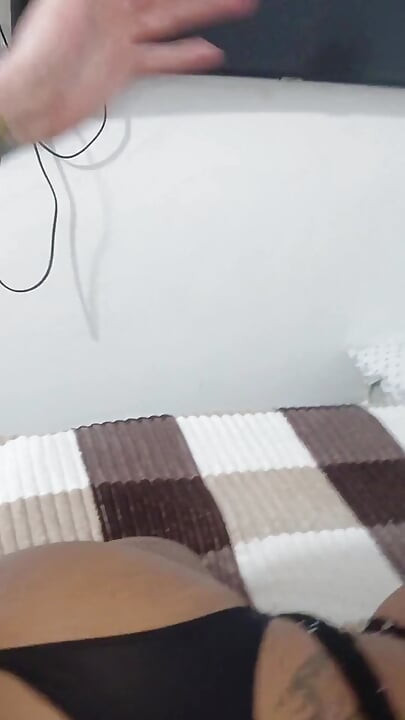 Mega Big Ass Ladyboy Takes Me Out, He Touches the Milk with His Closed Ass