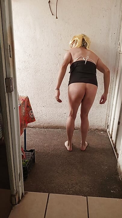 White buttocks