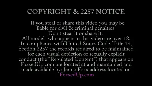 Interracail Lesbian Scissoring With Jenna Foxx and Violet Myers