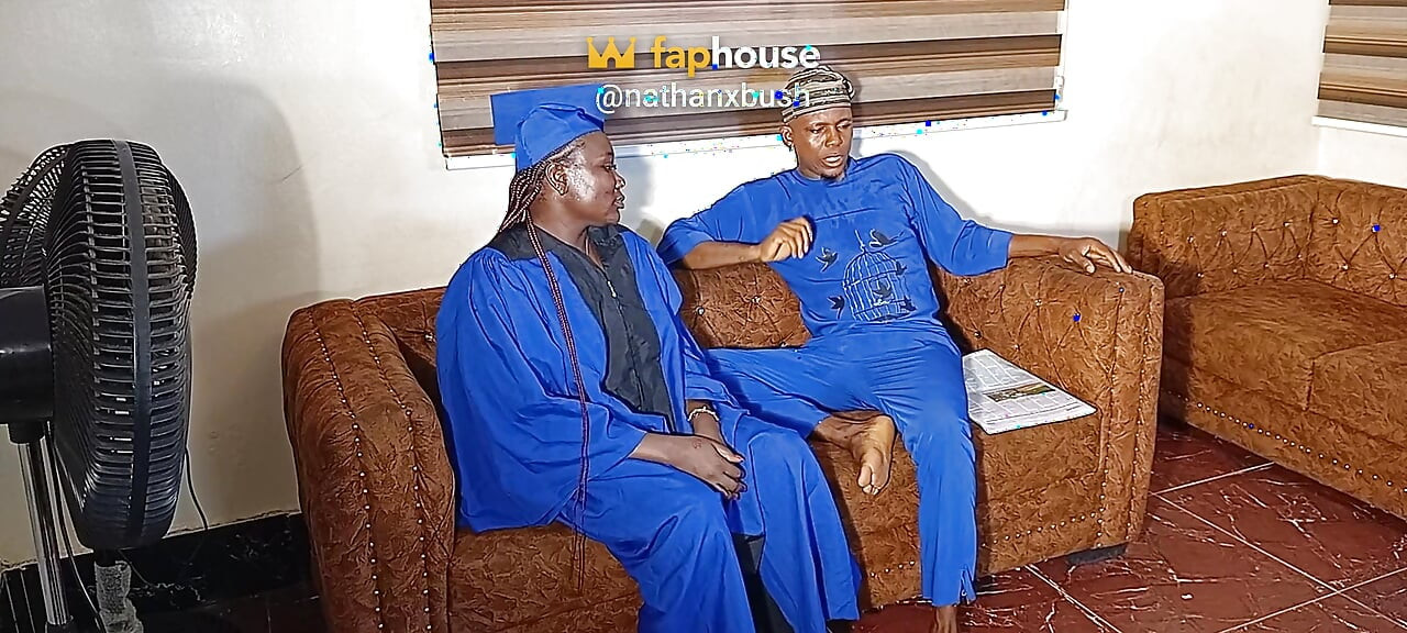 Fresh Graduate From College Came for the Huge BBC