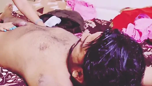 Kalpesh licked Ruxar's and rubbed her boobs