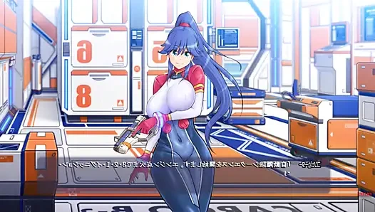 Реакция существа внутри корабля! Часть 2, секс в косплее, 3D хентай игра, резидент злой гэнгбэнг с большими сиськами, Ahegao милфа