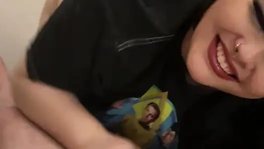 Sloppy Homemade Blowjob!