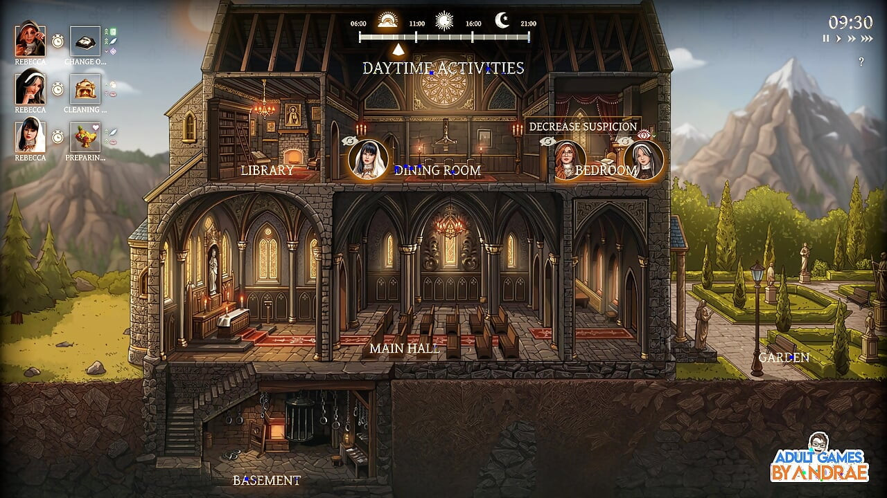 Sisters in Sin Gameplay Part 17 - Rebecca Confronts Her Carnal Desires