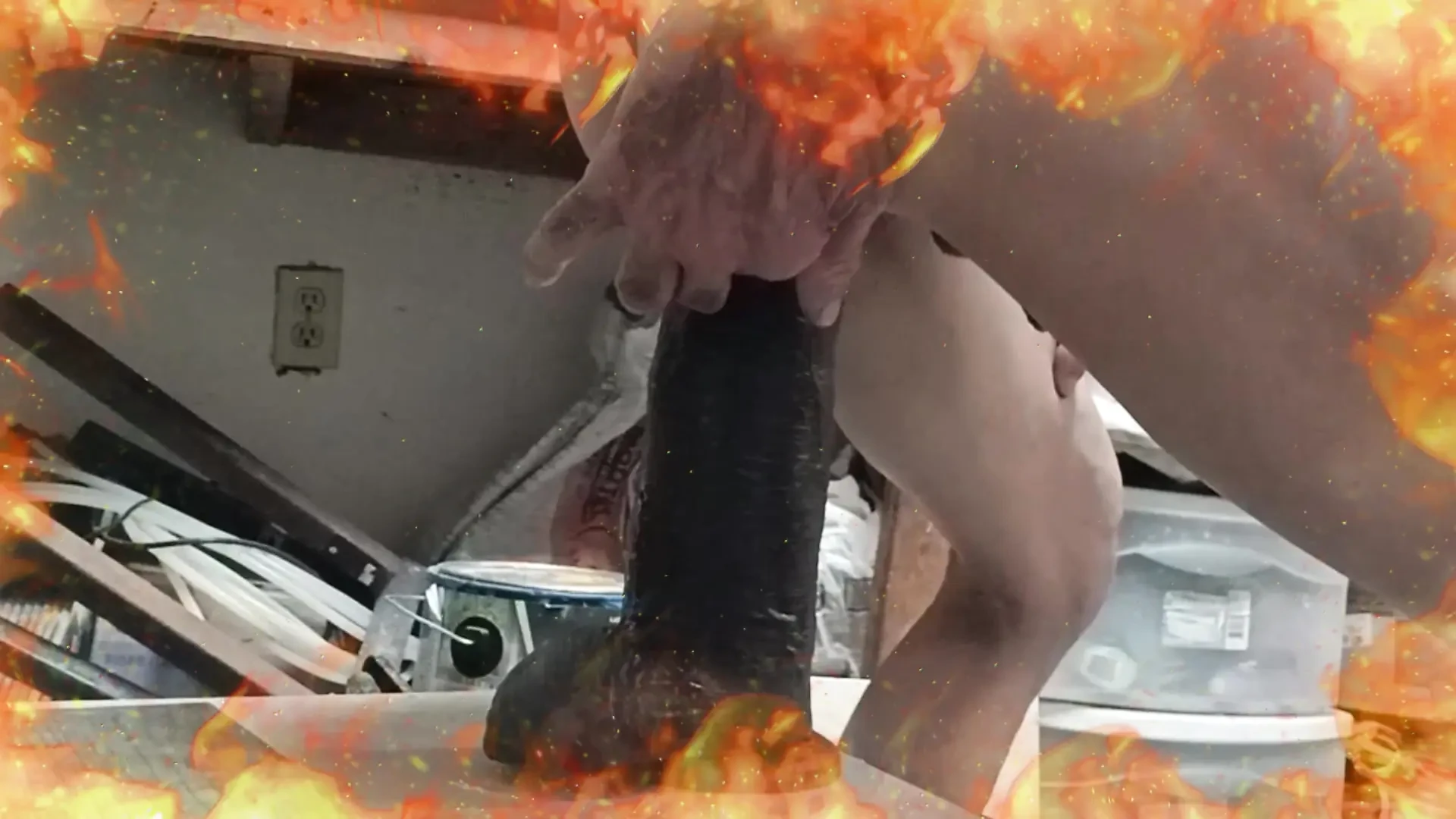 Enorme Polla Negra Destroza Al Gloton