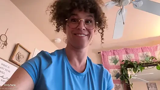 Stepmom's Least Proud Moment - Huge Tits Riding StepSon to Creampie