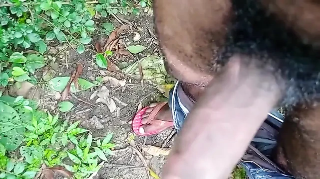 Soft Masturbate in the Jungle