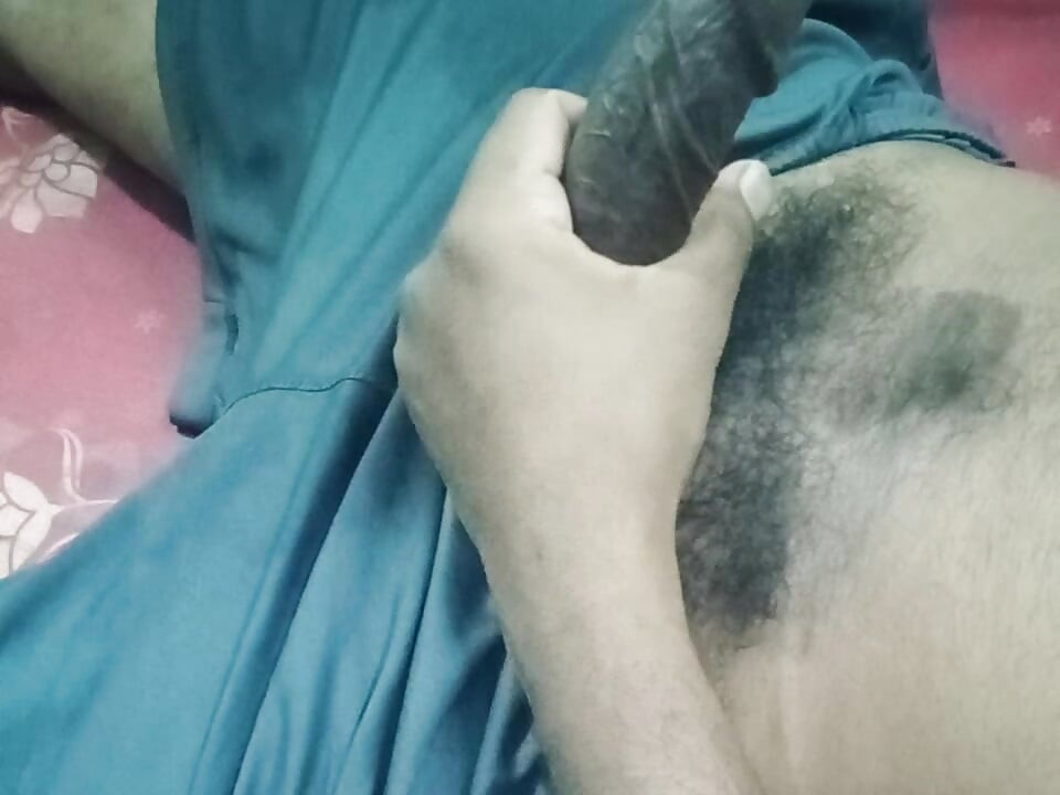 When I was alone at home... So my fist