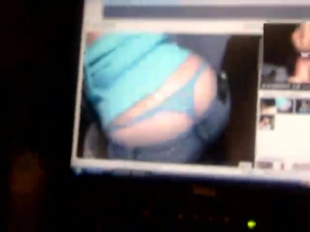 jacking to mistress blue thong