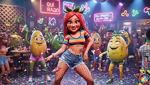 Episode 5 - gadis imut dengan stroberi dan pria avokado yang manis berbagi momen-momen lembut ai hentait