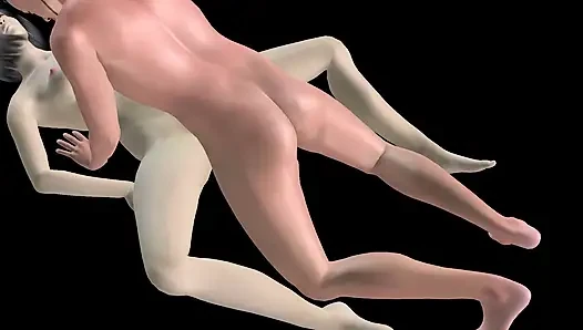 Animasi porno 3d - pria asia ngentot memek misionaris dan pantatnya dicrot di dalam posisi misionaris