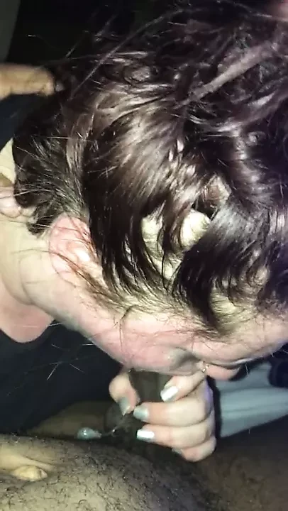 Fat slut gobbling cock