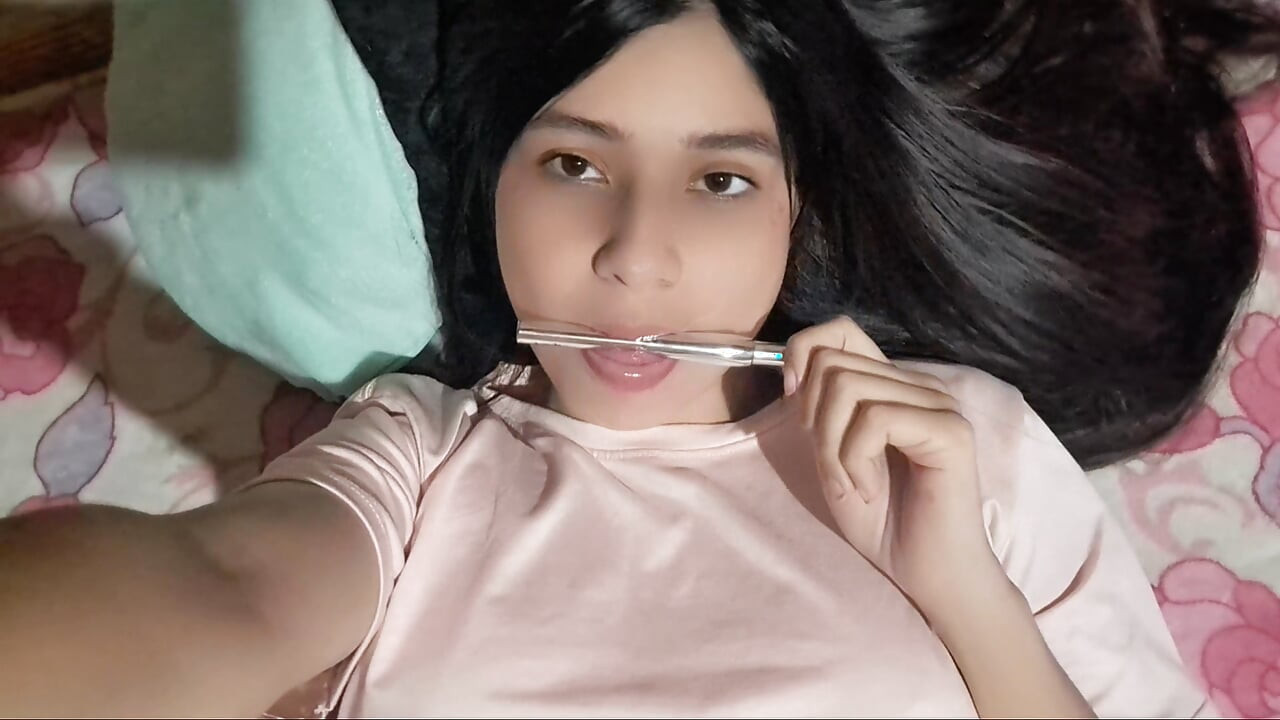 My stepfather masturbates with me