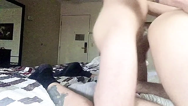 Hotel fun with str8 Mark: Mark breeds me