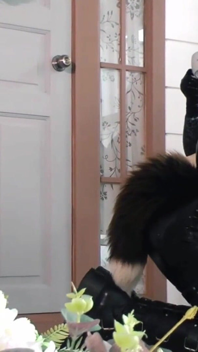 Key moment from "Latex Rubber Fetish RolePlay Games (my old video) - Positive FemDom Female Domination Arya Grander"