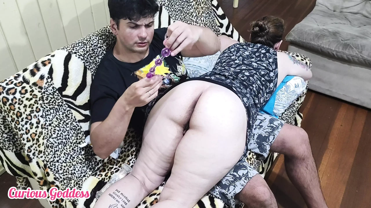 Curious Goddess – Anal amateur My husband’s friend came to train my ass to be open for fucking