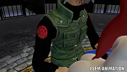 Kakashi и Kushina на секретной миссии (часть 2) ESFM ANIMATION