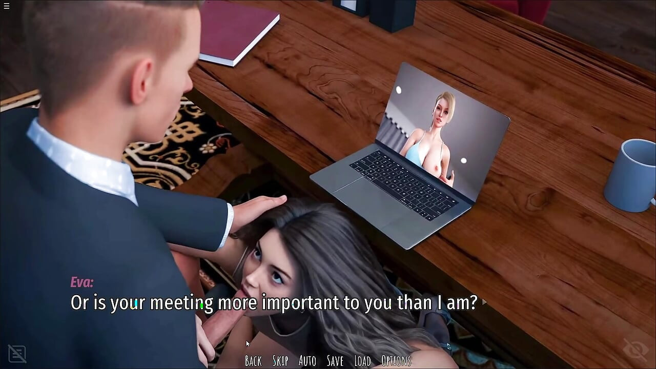 Girlfriend Caught Her Boyfriend Fucking Secretary Girl Mouth In Office While On Video Call