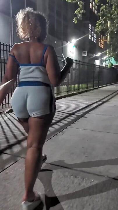Bow Legged Walk Thick Legs Tease Natural Fat Ass Puerto Rican Boricua Mami