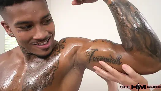 Brookie Blair Tongue Fucks Tito Wilds' Ass After Lubing Him!