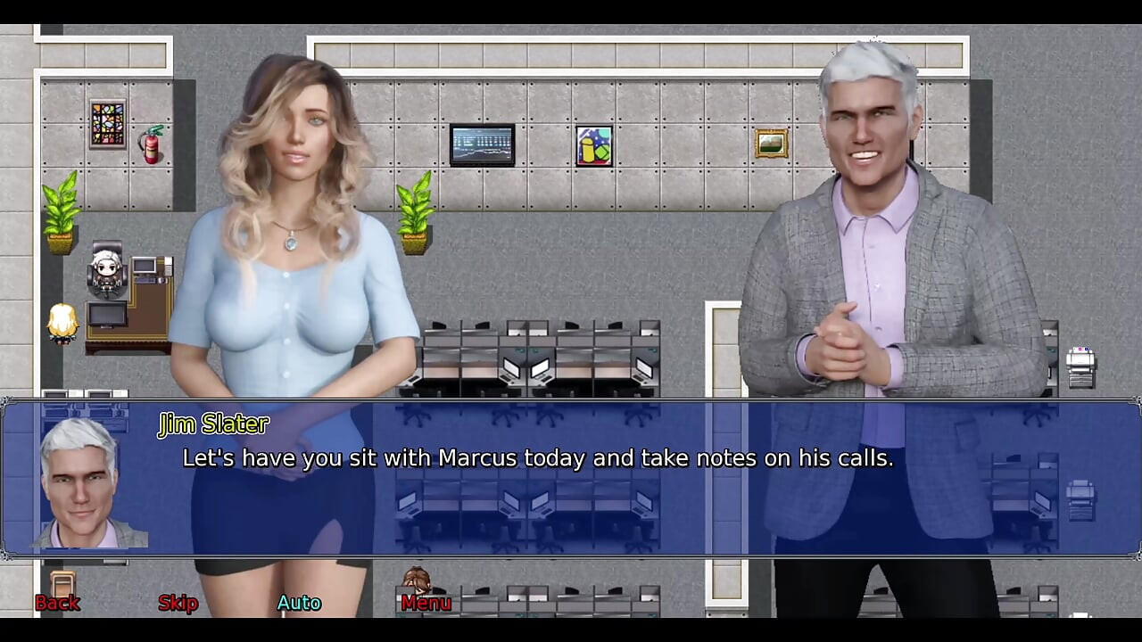 办公室妻子 #7 - 迪克森在 stacy 上玩弄子弹振动器.