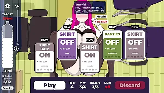 Ember Doors, hentai-gameplay