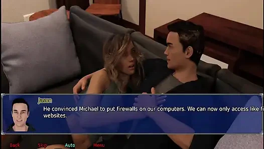 Офисная жена No20 - Незнакомец кончает на всю задницу Стейси.