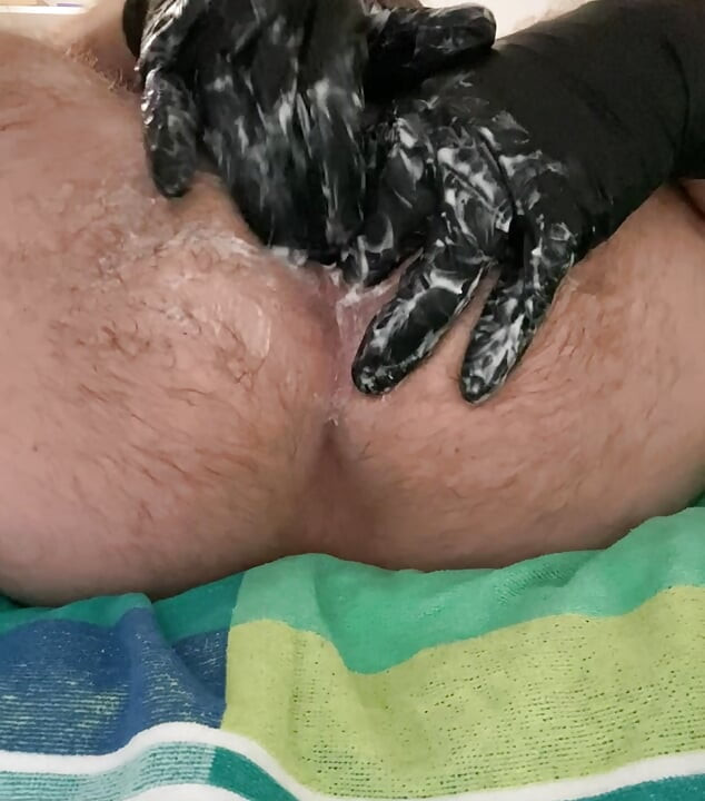 Pizda de sissy întinsă