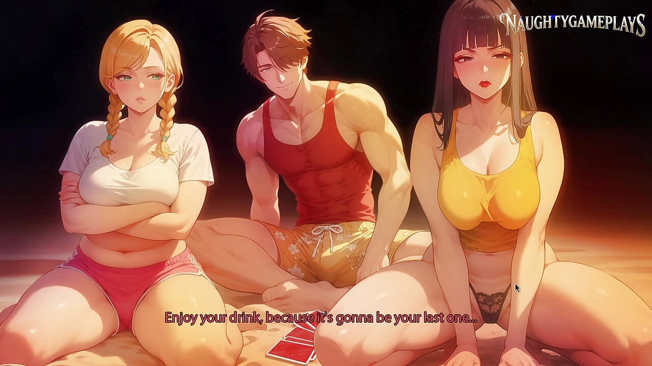 I Love Your Wife Part 05 By VelniDokra - Busty Sexy Hentai Wife and Her Chubby Friend - 3D Game