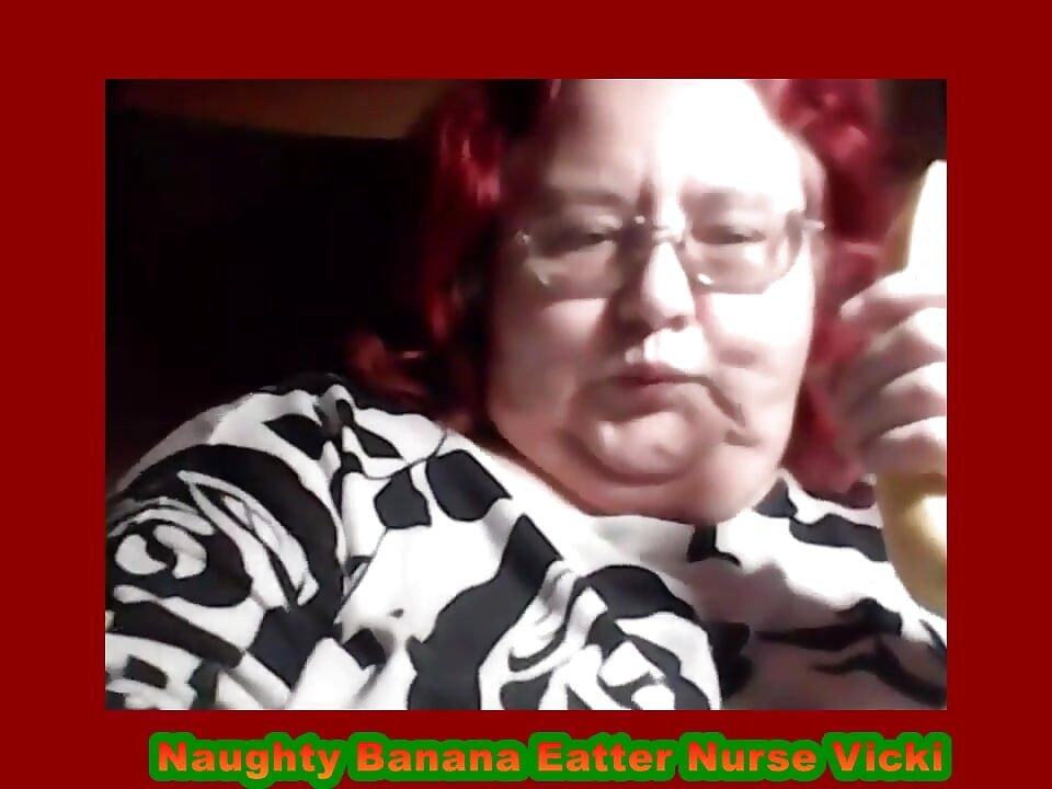 Naughty Banana Eater Nurse Vicki