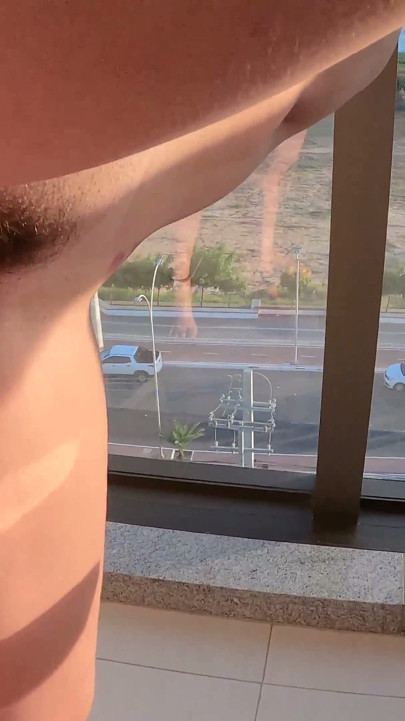 Dreadhot Bent Over the Glass Table While the Whole City Could See