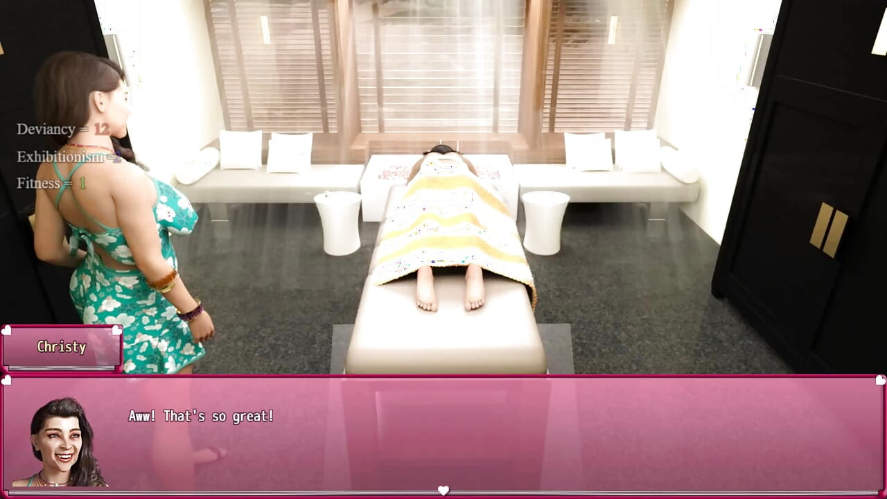 LISA: Hot girl on her first massage, interracial ep.39