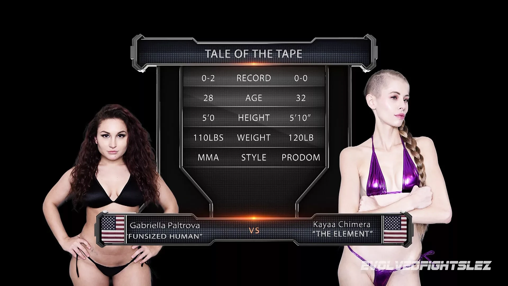 Gabriella paltrova lesbian gulat seks vs pendatang baru
