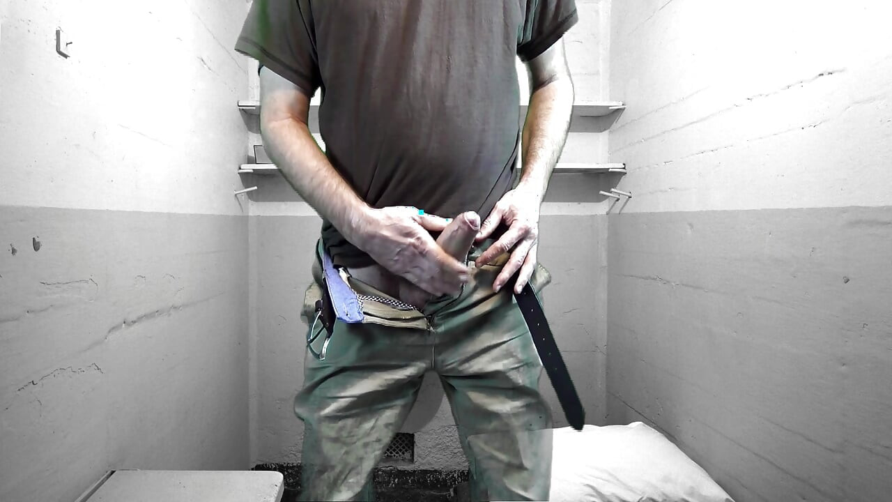 Horny Prisoner Masturbates To Cumshot (Fantasy) DIRTY DADDY VIDEO