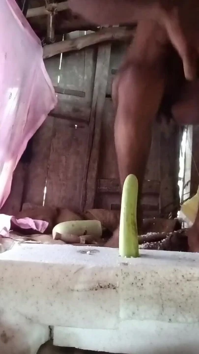 Jaw-dropping moment from "Desi boy fucking him self"