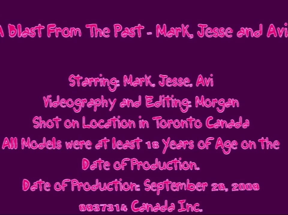 A blast from the past - Avi Mark Jesse