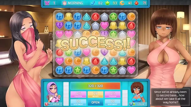 Huniepop 2 - Double Date - Part 6 Horny Lingerie Babes by Loveskysan