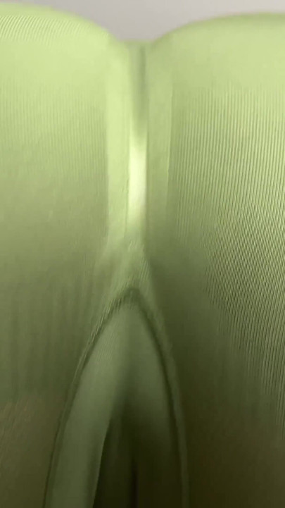 Girl Farting in Yoga Leggings