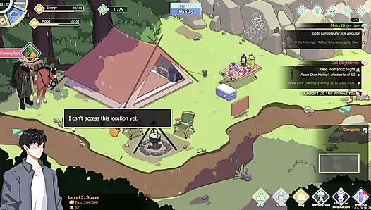 Happy student part 4! We go camping with Yating and have sex in the tent!