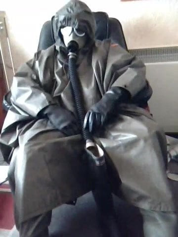 Rubber wanking.