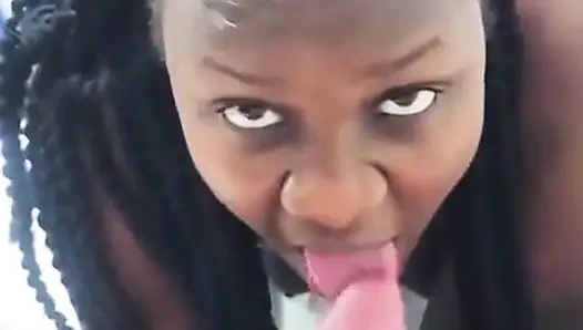 Большие черные члены предназначены для толстушки