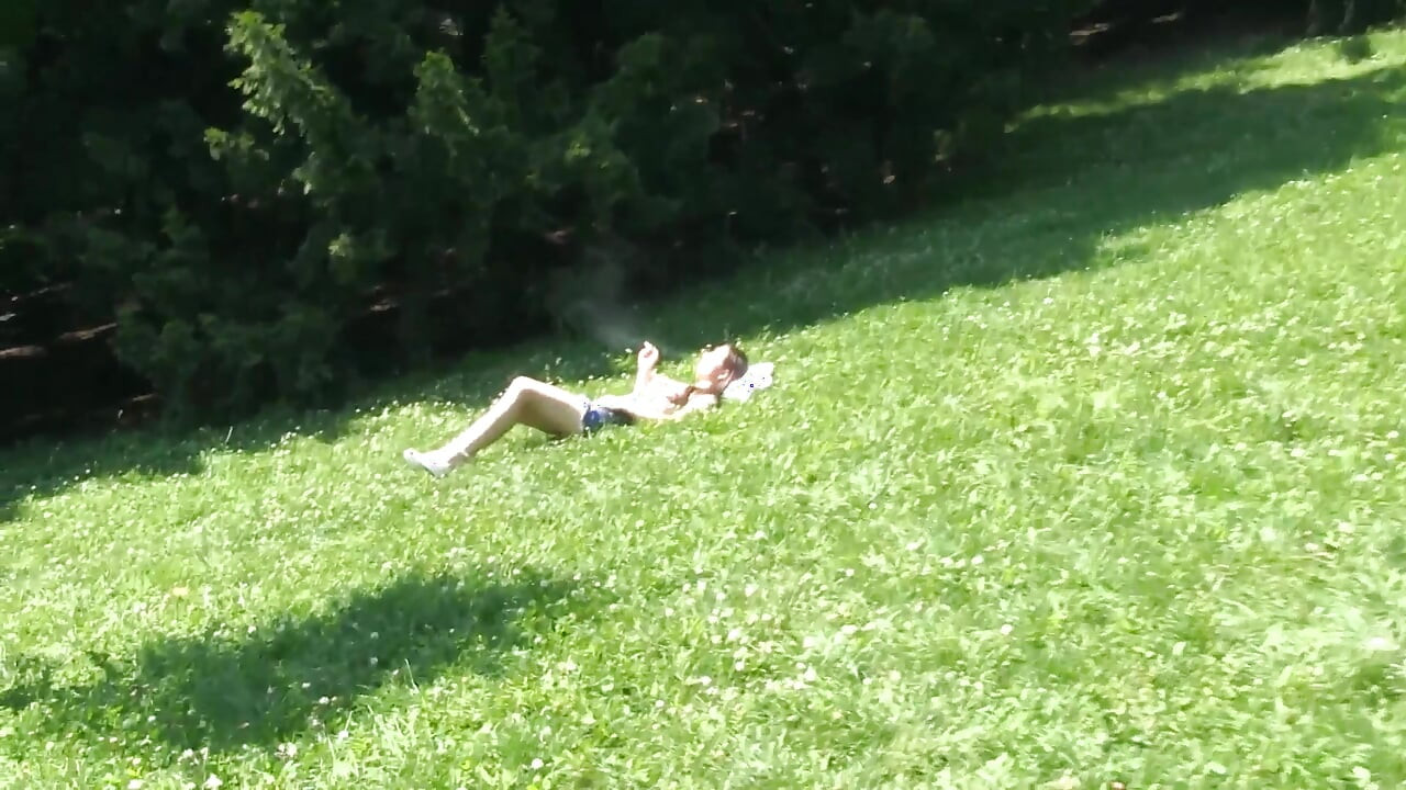 Sex in a park + anal sex at home with naughty GF