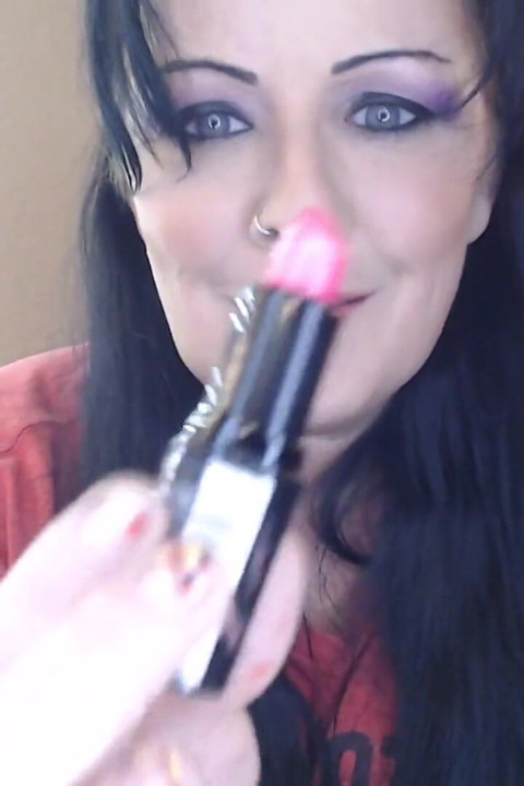Big Glittered Lip Gloss Duck Lips Smelling