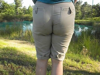 Бывшая в брюках Wedgie Capris, которые я обожаю!